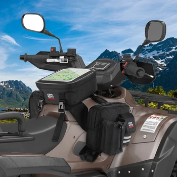 ATV Мотоциклет Универсален 1680D Upgrade Keep Warm, Cool Резервоар за Гориво Чанта за Polaris Sportsman 500 570 800 Yamaha Raptor Banshee