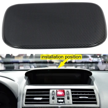 За Subaru WRX STi-2017 Carbon Fiber Interior Style Control Center Таблото Cover Panel