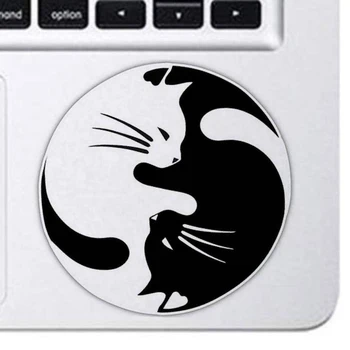 Котка Влюбените Decal Die Cut Vinyl стикер Cat Sticker For Car Window Decor Sticker Подвижна Камион Лаптоп Стикер Компютърни Етикети C522