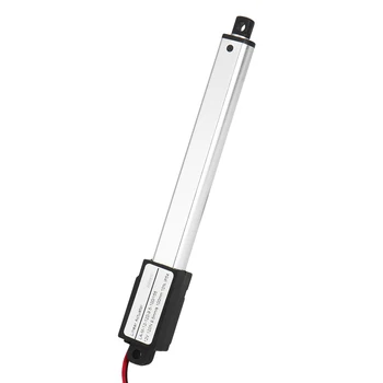 Micro Linear Actuators 100mm Stroke Aluminum Alloy 12V DC Electric Mini Linear Motor 30mm/s 15mm/s 9.5mm/s Speed