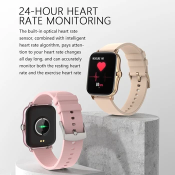 2021 Пълен Сензорен Екран Бутон на Завоя Y20 Жена Smart Watch Фитнес Тракер Smartwatch За Xiaomi Телефон iPhone PK P8 Plus GTS 2