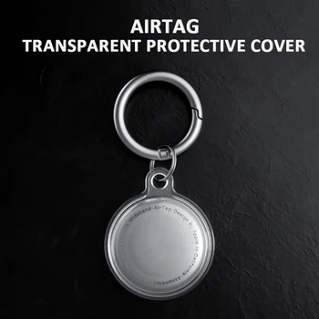 За Apple Airtags Smart Tracker Защитно покритие Anti-Scratch Device Ключодържател Защитен Ръкав Shell Protector Калъфи за Airtag