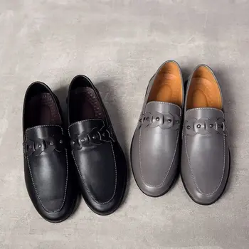 2021 New Men ' s PU Fashion Set Foot Ежедневни Ежедневни Обувки Удобна, Лесна и Популярна Класическа Висококачествени мъжки Обувки HL597