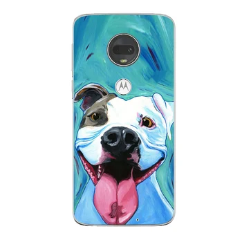 Cat Dog Panda Case For Motorola Moto G7 G5 G8 G9 G10 G5S G6 E5 E6 E7 Plus Play Power Soft Silicone TPU Защита Phone Fundas