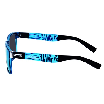 Viahda Brand Design Поляризирани Слънчеви очила Мъжете Шофиране Нюанси Мъжки Слънчеви Очила За Жени Spuare Огледало Лято UV400 Oculos