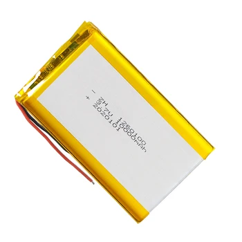 1-12шт Акумулаторна батерия 3.7 V Lipo Li-Po Батерии 1260100 10000mAh Литиево-полимерна Батерия за Замяна на Батерии За Таблет DVD