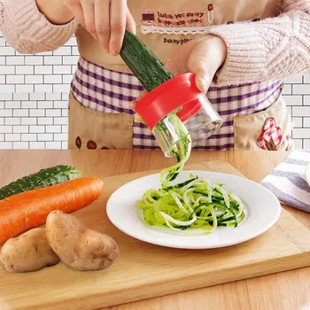 Творческа Комбинация Жично Нож Тирбушон Жично Нож Богат На Функции На Въртящата Ренде За Плодове И Зеленчуци