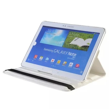 Флип изкуствена Кожа Стойка за Носене на 360 Градуса Таблет Smart-Калъф За Samsung Galaxy Tab Pro 10.1 T520 T521 T525 SM-T525 Case