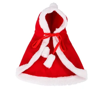 Belmil Funny Christmas Costume Christmas Пет Clothing Cat Cosplay Santa Claus Dog Costume Cat Cloak Dog Suite For Puppy Clothes