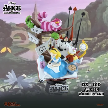 Beast kingdom Disney Alice in wonderland scene animation Garage Комплекти Model Комплекти за Събиране, подарък играчка