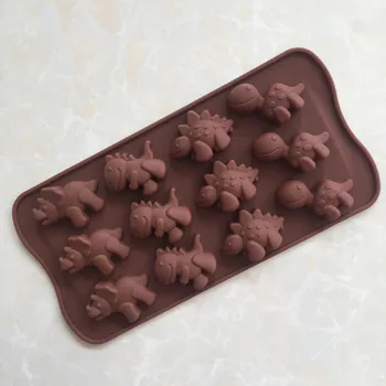 Силикон С формата на Monster Shapes baking Chocolate Tools Силиконово желе и Бонбони muffin Мухъл Антипригарная форма за торта