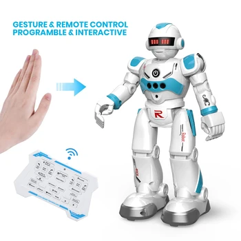 DEERC RC Robot Toy for Kids,Smart Gesture Sensing Remote Control Робот,Great Toys Gift for 3-8 Year Old Boys Girls