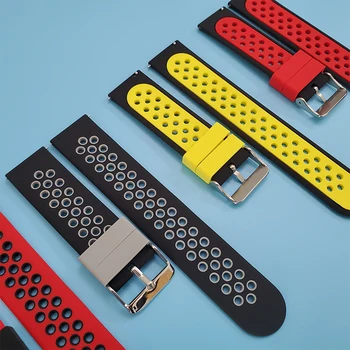 Цветен Силиконов Ремък За Xiaomi Mi Watch Color sports edition Smartwatch Band Подмяна на Гривна Каишка За Часовник Аксесоари