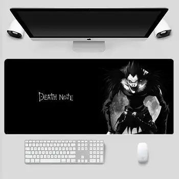 Death Note аниме Rubber Mouse Durable Desktop Мишка Desk Protect Game Office Work Mouse Mat pad X XL Нескользящая Възглавница за лаптоп
