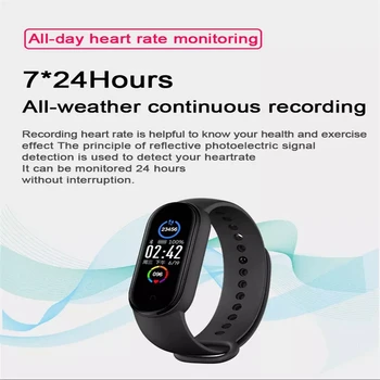 M5 Smart Band гривна bluetooth smart watch мъже, жени спорт фитнес водоустойчив IP67 екран тракер кръв монитор на сърдечната честота