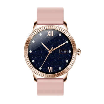 Mi Eco-Chain CF18PRO Elegant Luxury Women Smartwatch New Smart Watch 2021 blood Pressure Фитнес Гривна за момичета Lady