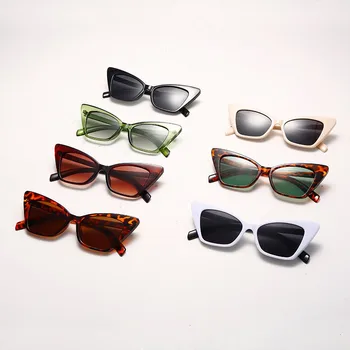 Мода Котешко Око Слънчеви очила 2021 на Жените и Мъжете Steampunk Слънчеви Очила Марка Дизайнер Самоличността на Очила Нюанси Очила с UV400