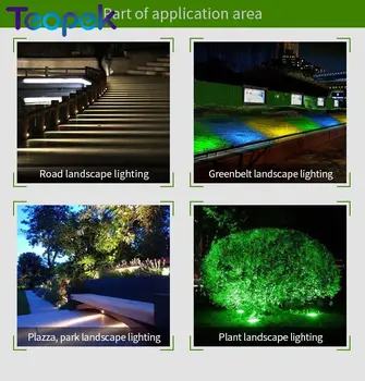 Mi.light 25W RGB+CCT LED Garden Light Водоустойчива IP65 Външно осветление AC85-265V FUTC05