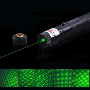 1БР зелена светлина лазерна писалка 500 метра лазерно устройство 50 Mw звезда лазерна писалка фенерче 4 цвята за избор