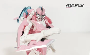 APC-Toys Transformation Pink Arcee Angel Motorcycle Engine ОФП Leader Witness Female Alsisi G1 Action Figure Robot Warrior Toy