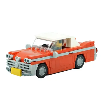2021 new MOC-10675 Vintage Car Снимки на High-Tech Bricks Fit Сам Toy for Children creator expert Toys Коледен подарък
