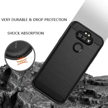 LG K31 Case,LG Phoenix 5 / Fortune 3 / K300 Амортизирующий Гъвкав Гумен Защитен Калъф за мобилен телефон TPU (Матиран TPU)