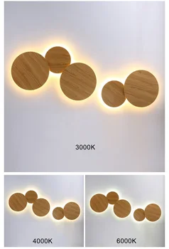 Zerouno кръг led лампа мода led осветление стена, 20 см, 25 см, 30 см от 35 см с трапезария и всекидневна декор на стените lampapas