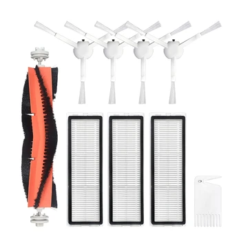 7 pack Миещи Аксесоари за Прахосмукачка Xiaomi Dreame F9 Robot Vacuum Моп Side Roller Brush Hepa Filter Comb