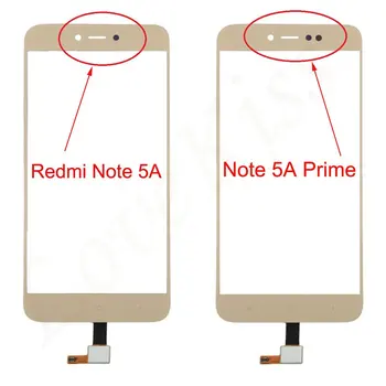 Redmi Note5A Pro Преден Панел За Xiaomi Redmi Note 5A Prime Сензорен Екран Сензор Y1 Lite LCD Дисплей, Дигитайзер, със Стъклен Капак Инструменти
