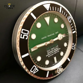 Луксозни Dign Wall Watch Clock Metal Art Големи Метални Евтини Стенни Часовници