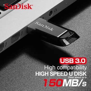 Sandisk USB 3.0 pendrive Original CZ73 Ultra Flair 32GB PEN DRIVE 16GB, 64GB 128GB 256G usb flash drive memory stick