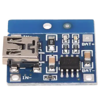 Качеството на TP4056 1A Литиева Батерия Зареждане на Lipo зарядно устройство стартира Модул САМ Mini USB Порт Син