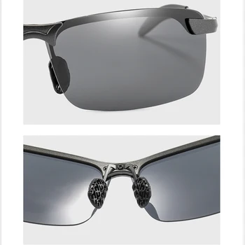 Квадратни Поляризирани Фотохромичните Слънчеви Очила за Мъже с Класическа Мода Реколта Шофиране Декоративни Сенки Очила Monturas De Lentes