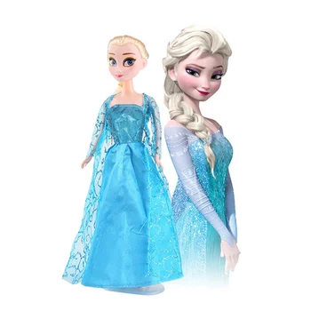 Комплект Disney 30СМ Frozen 2 Elsa Anna Princess collection action figure Hot Toys Model Dolls Коледа New Year Gift for Children