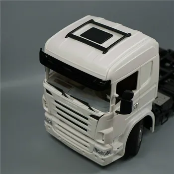 1:14 Дистанционно Управление на Камион Козирка със Светлината за 1/14 Tamiya RC Камион Tractor Trailer Scania R620 R470 S730 САМ Модифицирани Кола