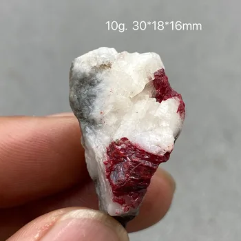 Естествен камък Цинобър Оригинален червен Камък Изцеление Crystal Рейки