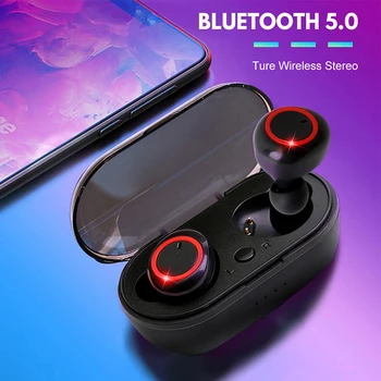 A2 TWS Wireless Bluetooth 5.0 Слушалки HiFi Стерео Спортни Водоустойчиви Слушалки слушалки Слушалки с микрофон и зарядно устройство скоростна