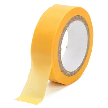 Ръчно тиксо Автомобилната Боя Занаятите Modeler Car Roll Yellow Washi Paper Практичен Здрав Многофункционален Инструмент за боядисване на автомобили