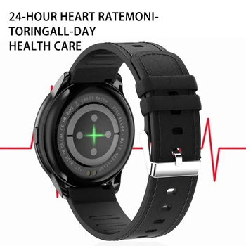 2021 Full Touch Smart Watch Women IP68 Водоустойчив Гривна ЕКГ Монитор на Сърдечната Честота на Мониторинг Сън Спортни Умни Часовници За дами