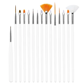 Nail Brush For Manicure Gel Brush Pen Маникюр Extension Builder Живопис Drawing Brush Set Professional Кристал Dotting Tool
