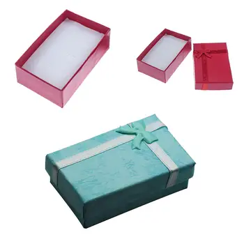 Романтични Бижута Подарък Кутия Висулка Кутия За Съхранение На Обеци, Огърлица, Пръстен, Часовник Красотата Бижута Калъф Организатор На Сватбени Аксесоари