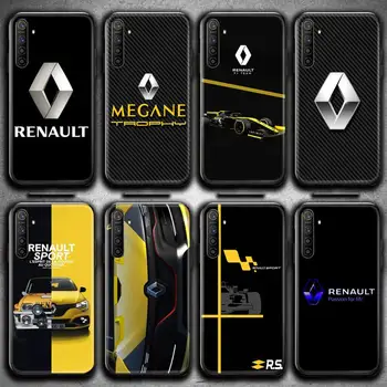 Renault S. A Френската Република Авто Лого Калъф За Телефон OPPO Realme 6 Pro Realme C3 5 Pro C2 RENO2-Z A11X