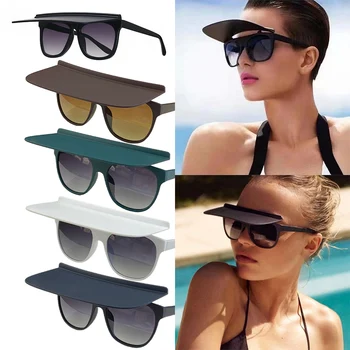 Мода TonyStark Стил за жени Слънчеви Очила Мъжете Квадратен Марка Дизайнерски Слънчеви Очила