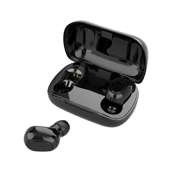 FinBlue БТ TWS Безжична Мини Слушалка Bluetooth 5.0 Sport In-Ear Слушалки 3D Високо Качество на Звука, Преносими зарядно устройство ще захранване на Скоростната sluchawka
