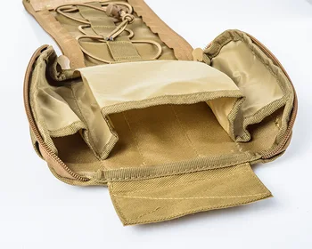 Компактен Тактически Чанта EMT MOLLE Спешно Military Medical Utility Bag за аптечек Първа Помощ Outdoor Survival Hunting Medic Bag