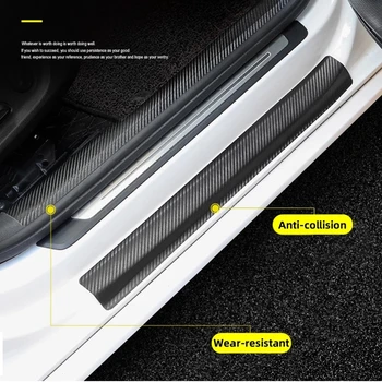 3D Carbon Fiber Рибка Car Wrap Sheet Roll Film Waterproof САМ Paste Protector Sticker Аксесоари За Полагане на Автомобили Самозалепваща лента