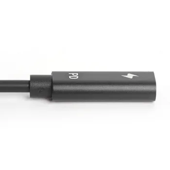USB C Женски Кабел Адаптер Домакински Компютър 3A 65W PD Бързо Зареждане на Аксесоари за Microsoft Surface Pro 2