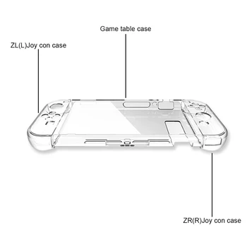 Мек TPU Grip Protection Cover For Nintendo Switch Case Shell Console Controller Accessories Ultra Thin Anti-Scratch Case Cover