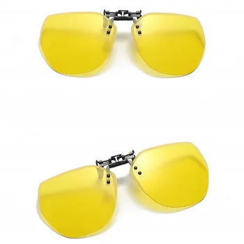 Поляризирана Клип на Слънчеви очила на Жените и Мъжете без рамки Filp Up Слънчеви очила за Предписване на очила UV400