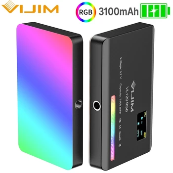 Ulanzi VIJIM VL120 Mini Pocket RGB Led Fill Light Portable Small Full Color Photography Lamp Handheld Светлини